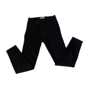 Madewell 9" High-Rise Black Skinny Jeans